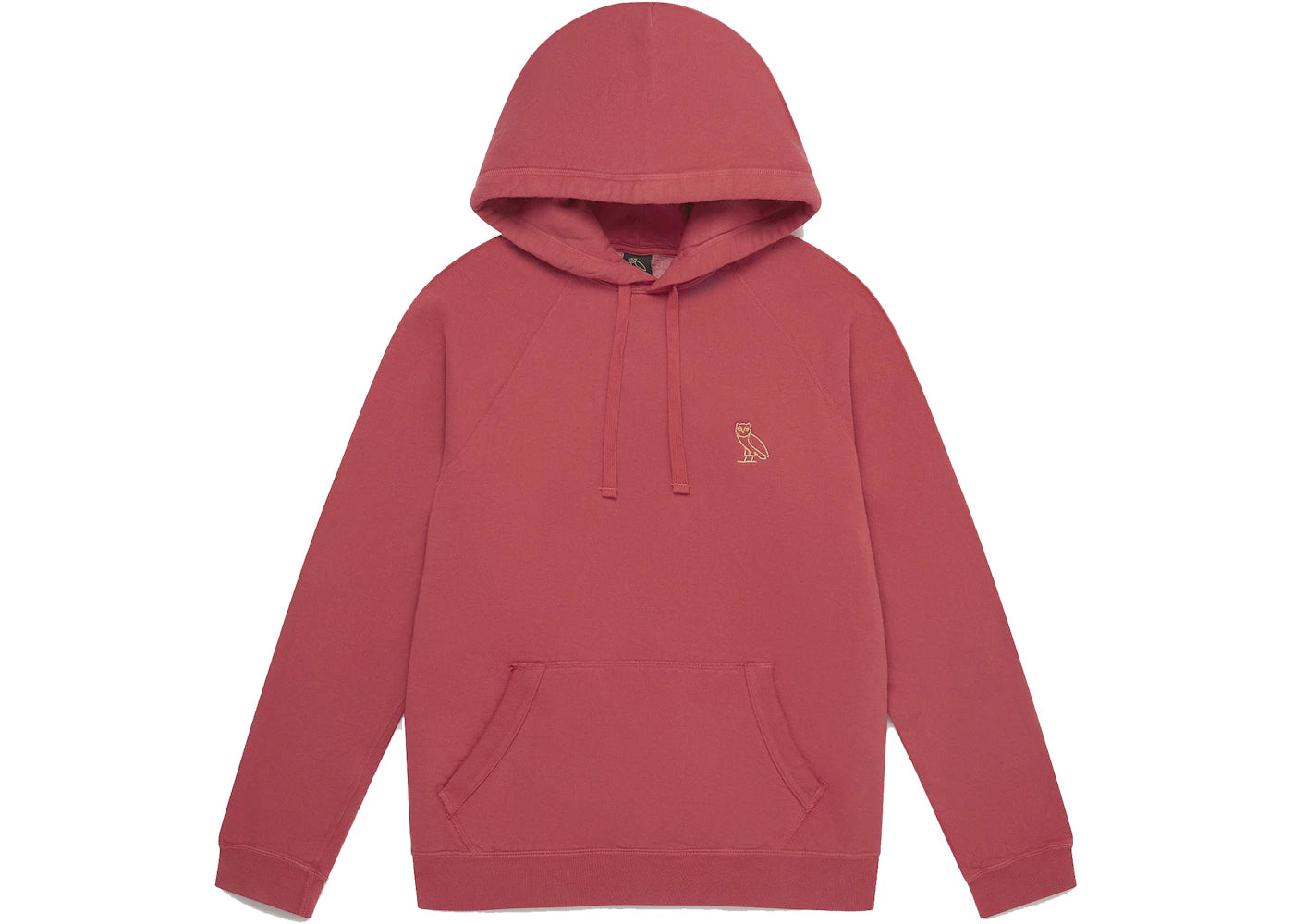 OVO Garment Dye Hoodie Red