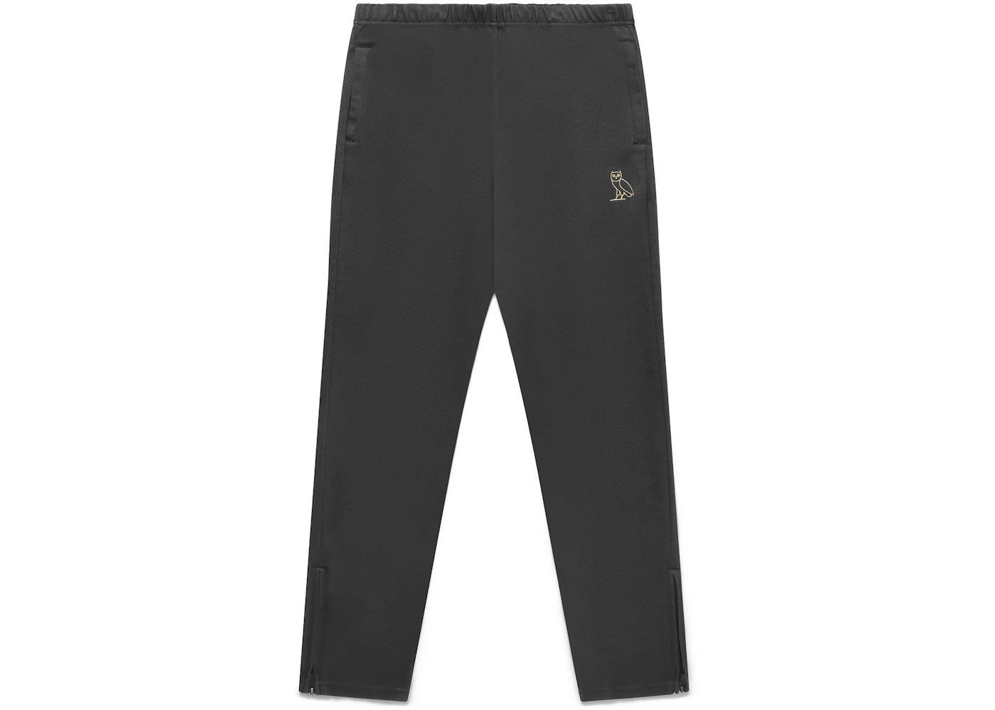 OVO Garment Dye Pique Track Pant Black