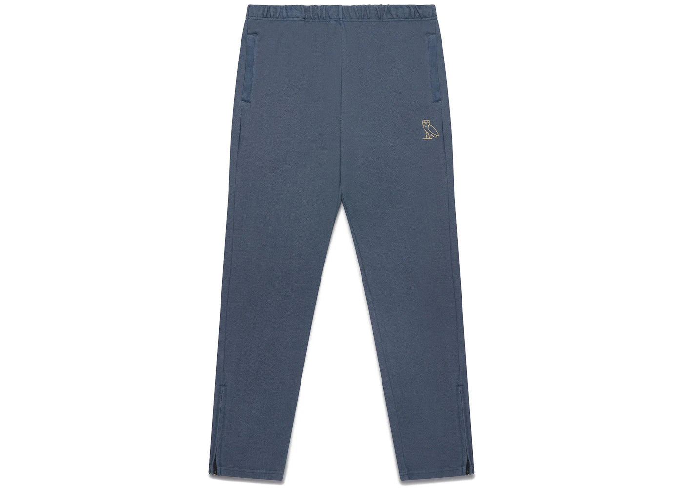 OVO Garment Dye Pique Track Pant Midnight Blue
