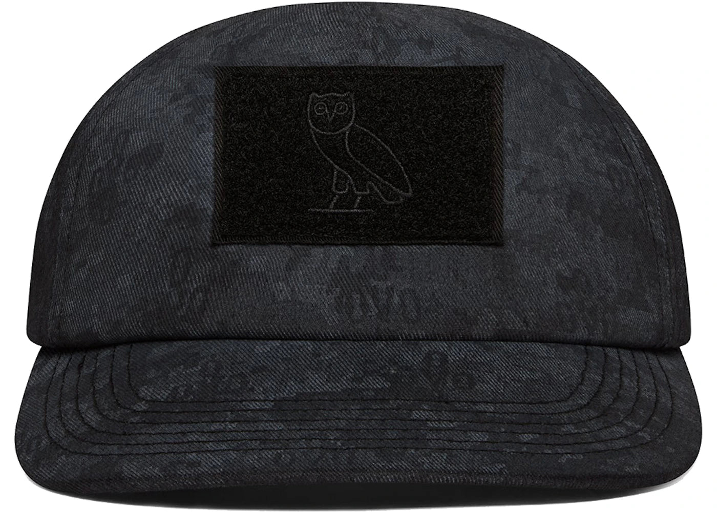 OVO Garment Dye Sportcap Black Camo