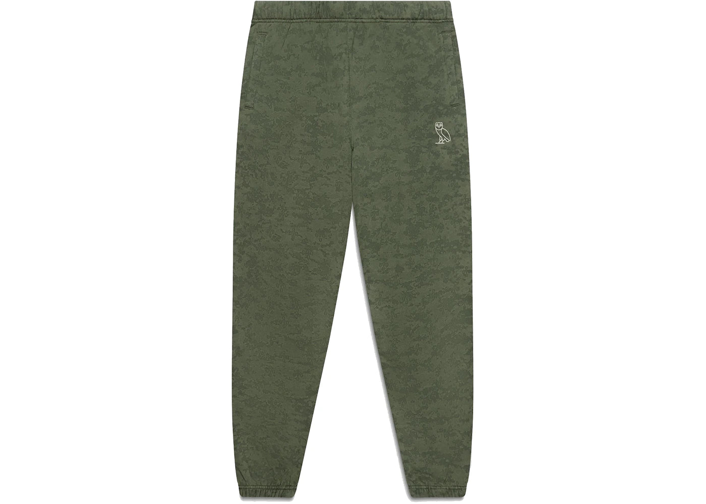 OVO Garment Dye Sweatpant Green Camo