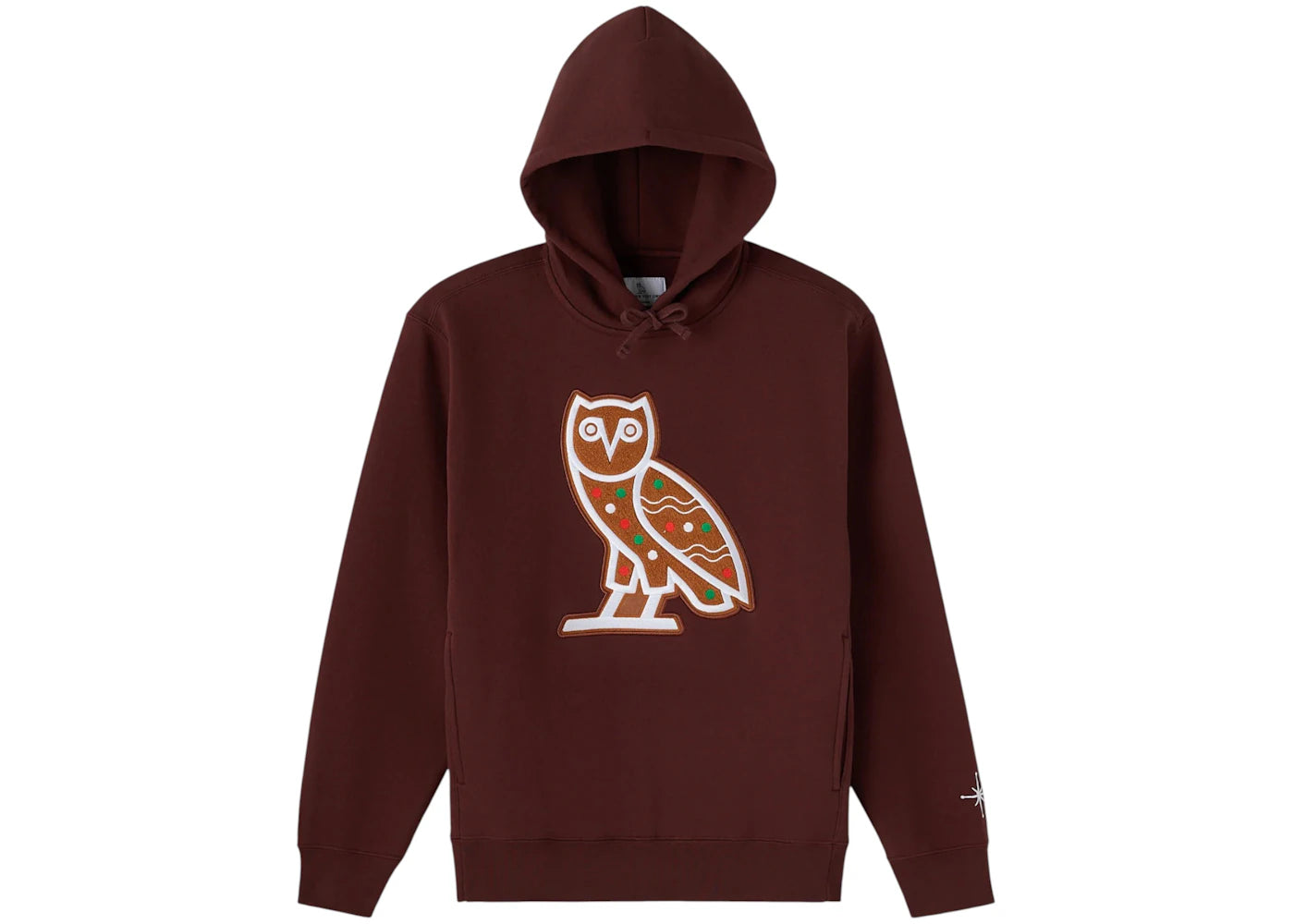OVO Gingerbread Owl Hoodie Cocoa