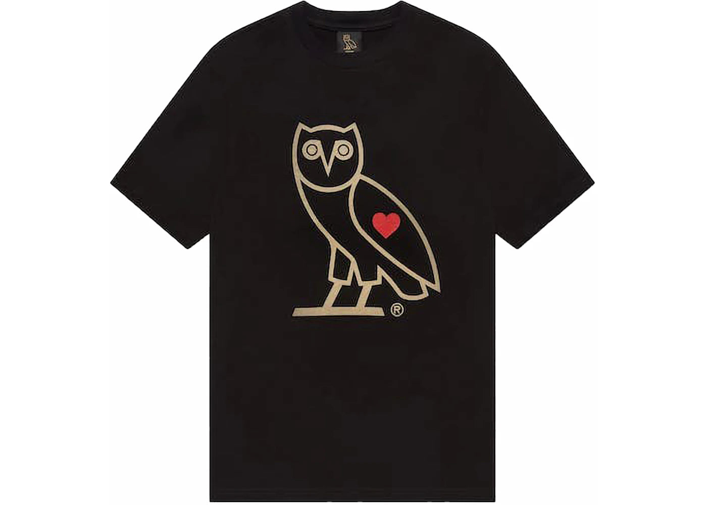 OVO Give Thanks OG Owl Tee Black