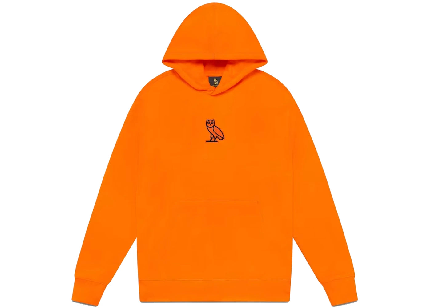 OVO Glow In The Dark Classic Owl Hoodie Orange