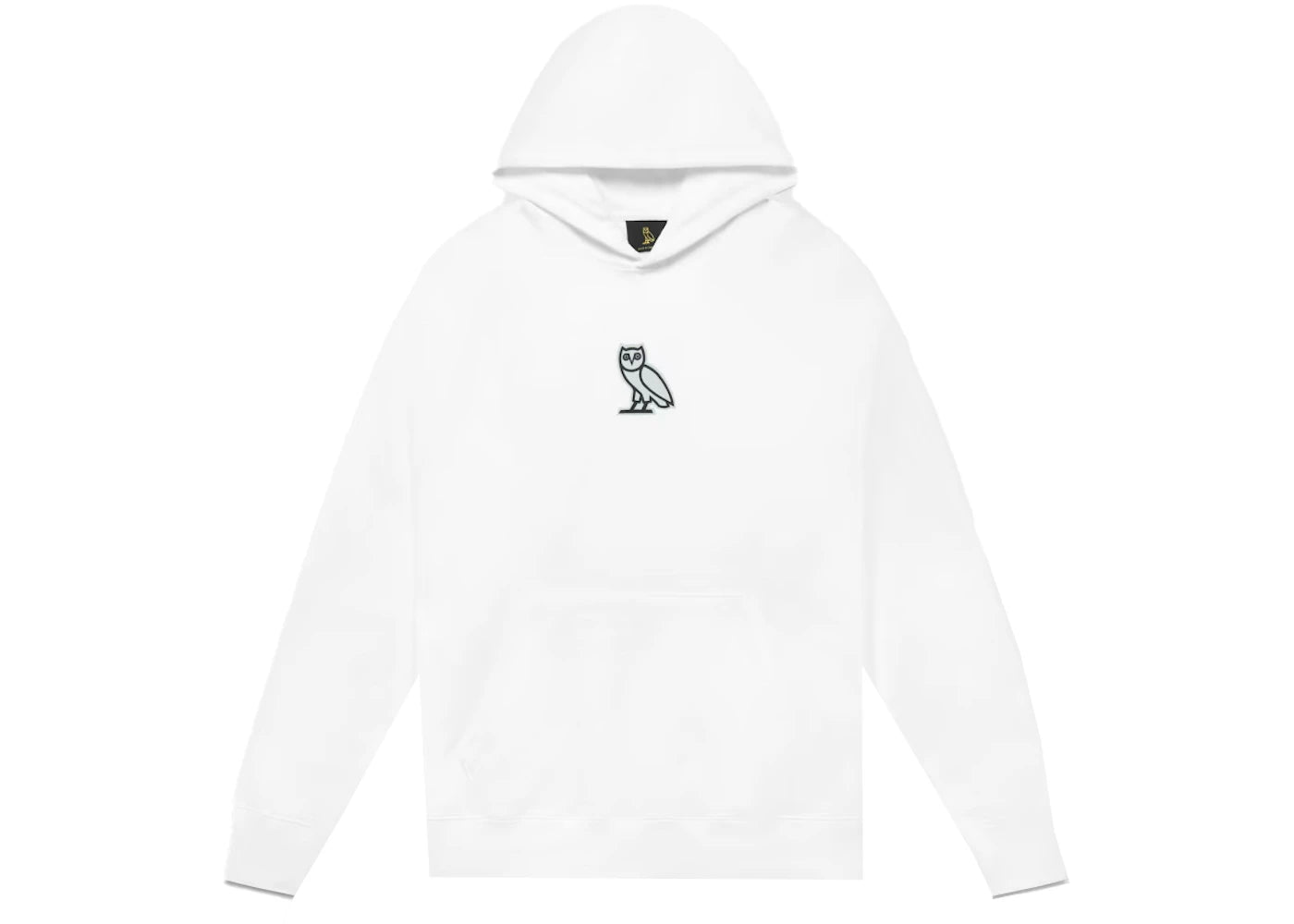 OVO Glow In The Dark Classic Owl Hoodie White