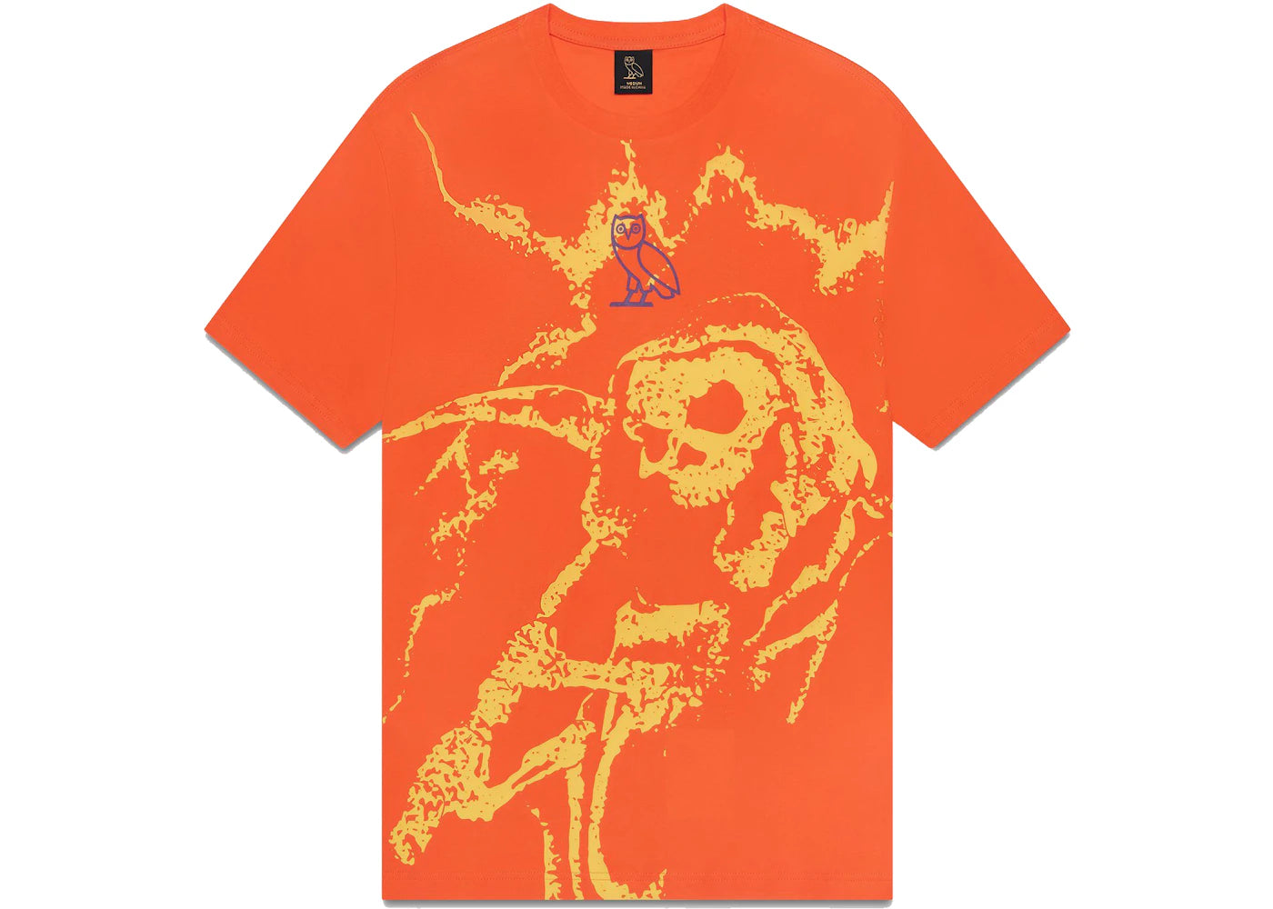 OVO Grim Reaper T-shirt Orange