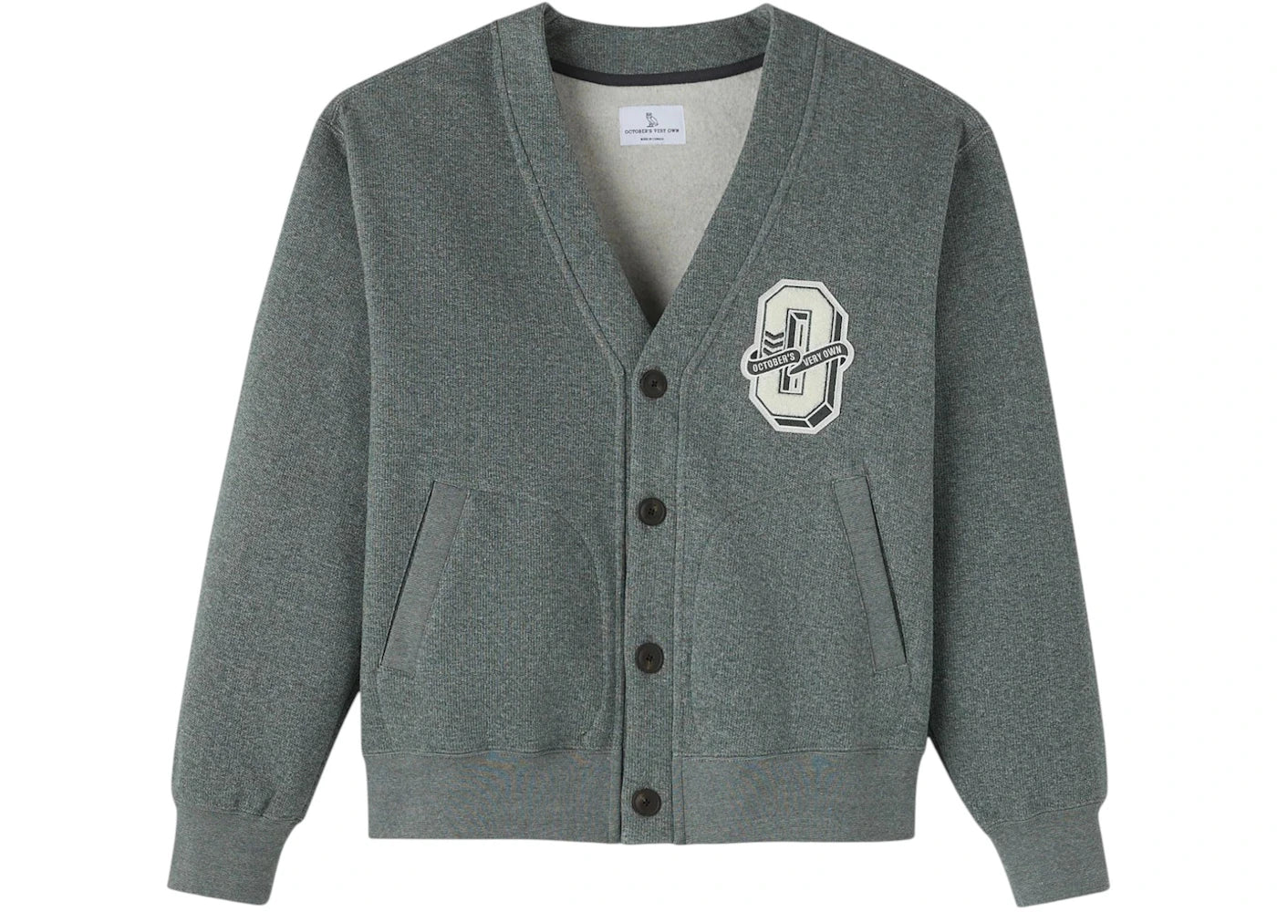 OVO Heritage Cardigan Green