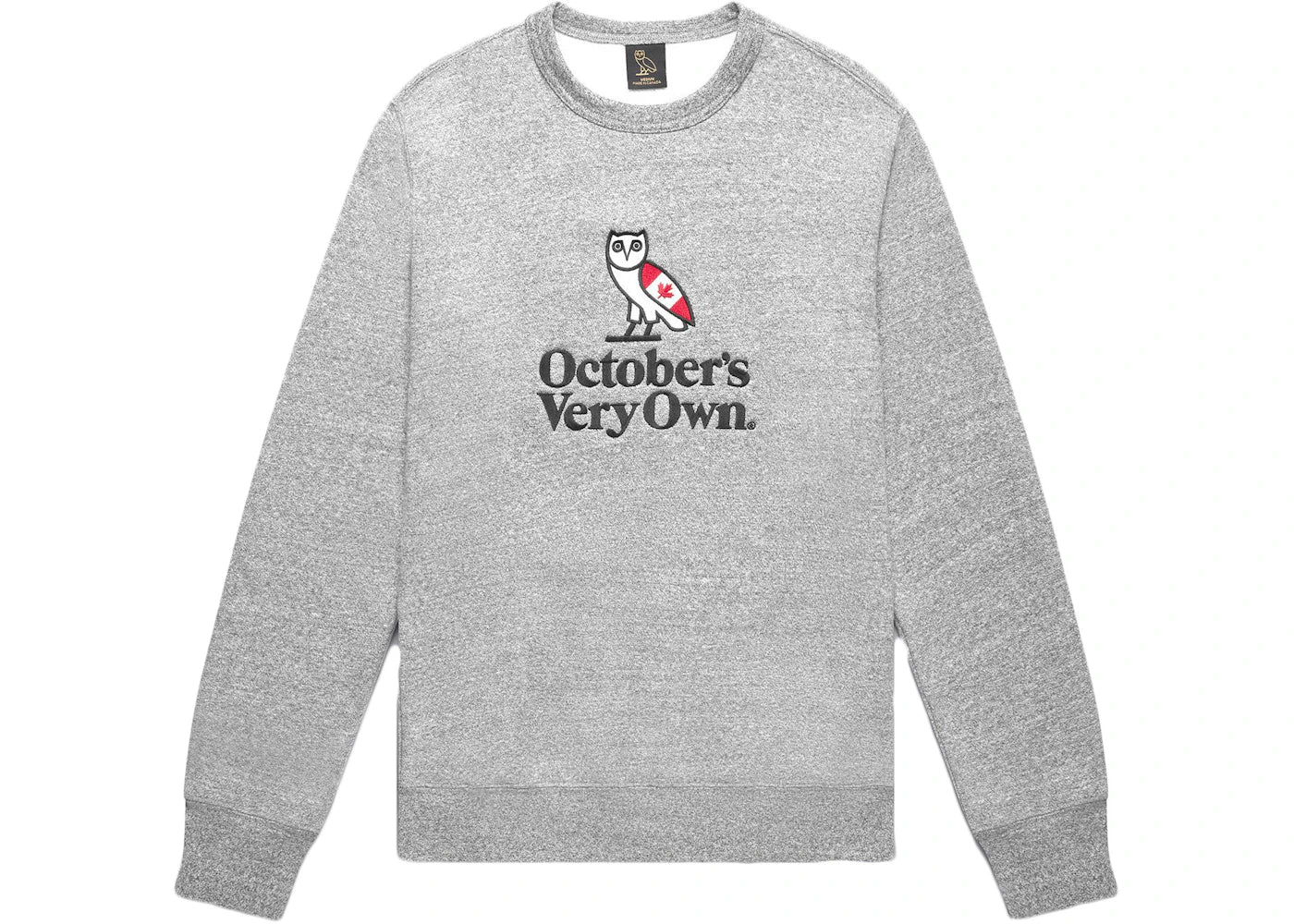 OVO Heritage Crewneck Speckled Grey