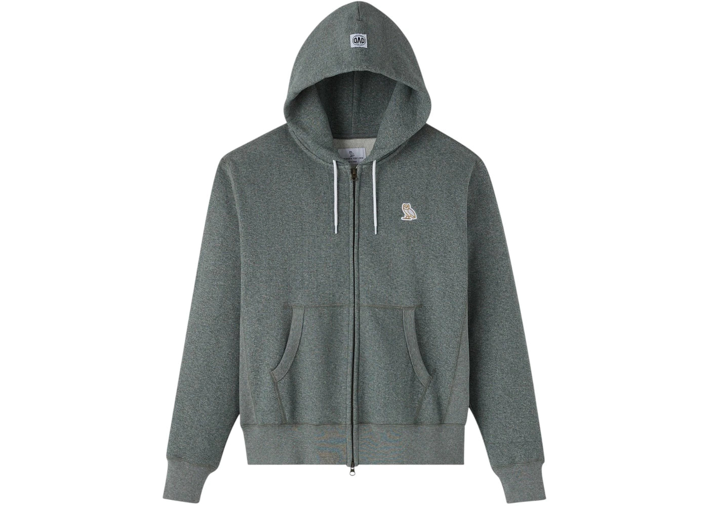 OVO Heritage Full-Zip Hoodie Deep Green