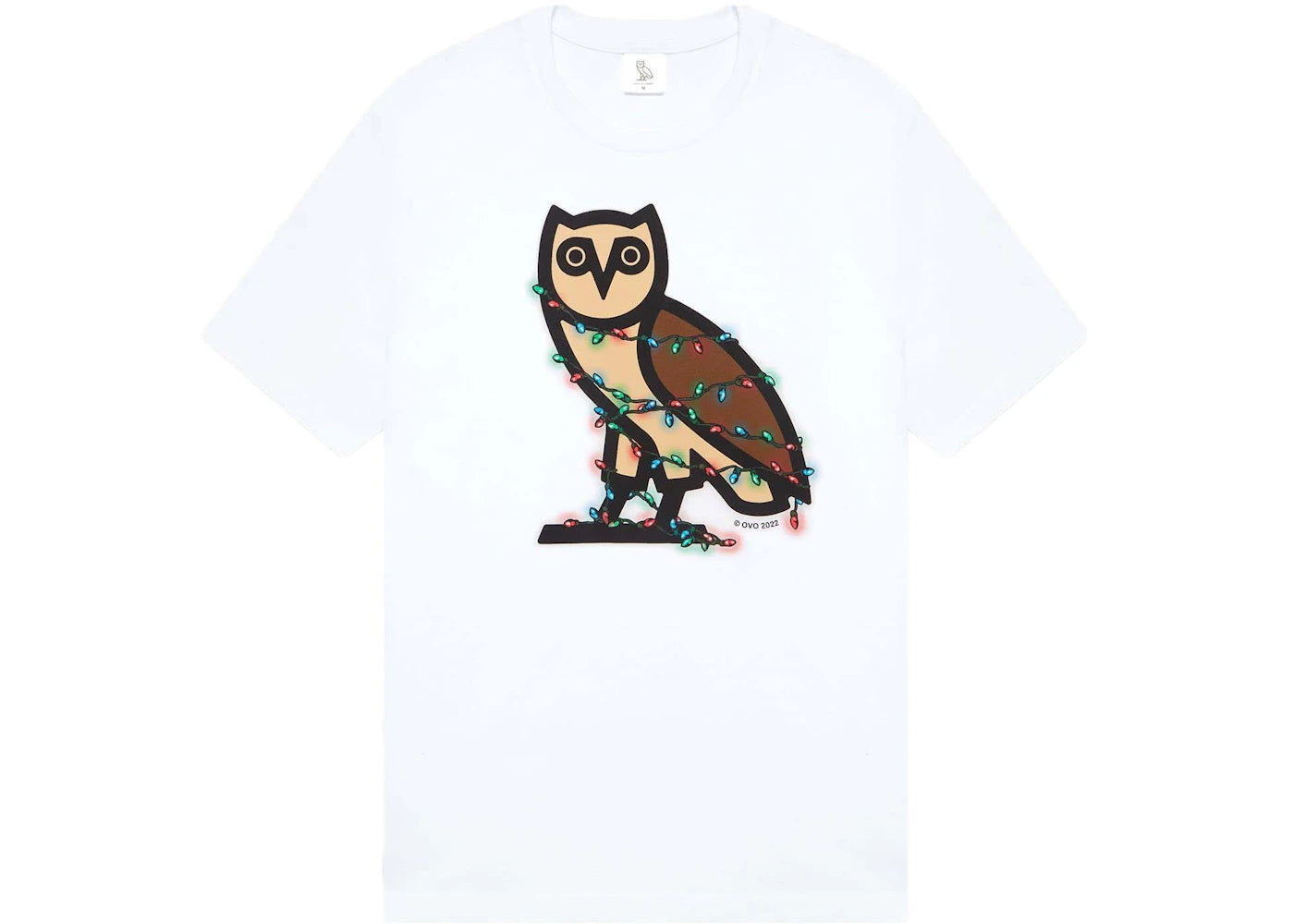 OVO Holiday Bubble Owl T-Shirt White