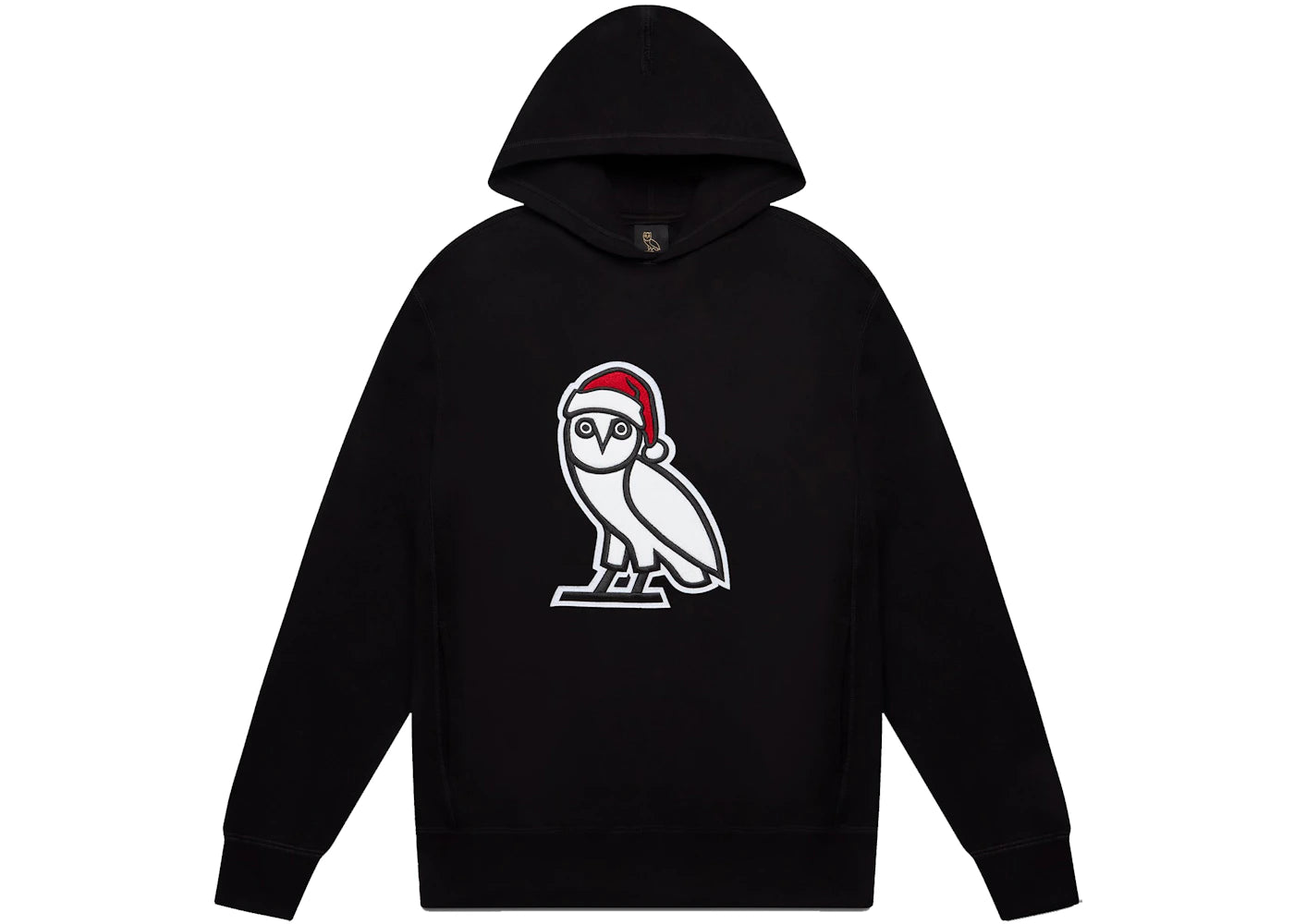 OVO Holiday Owl Hoodie (FW21) Black