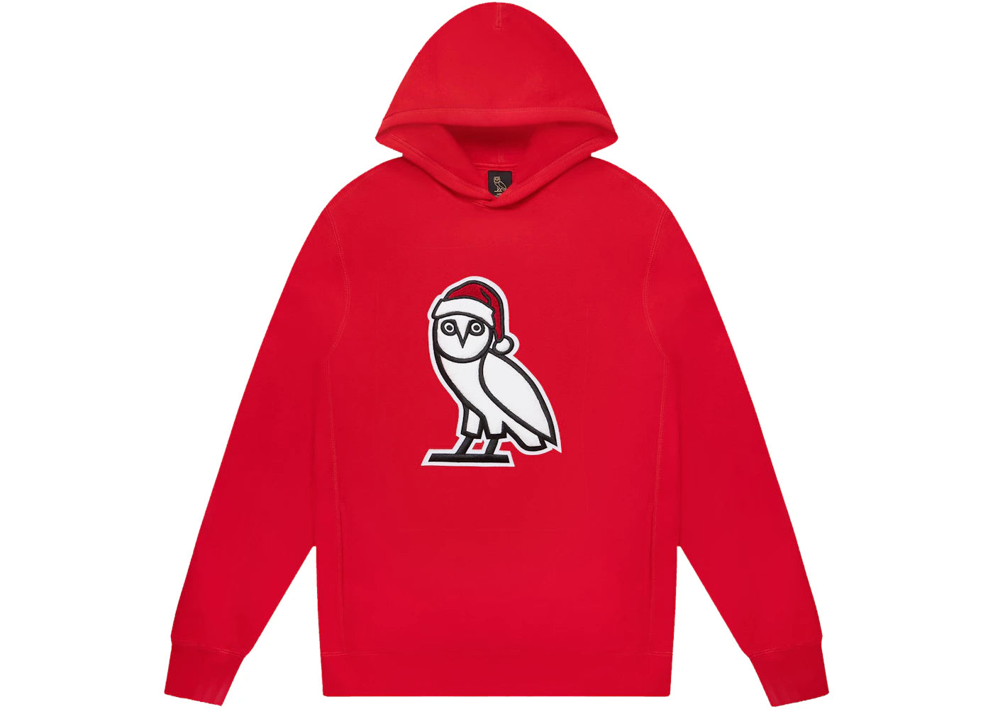 OVO Holiday Owl Hoodie (FW21) Red