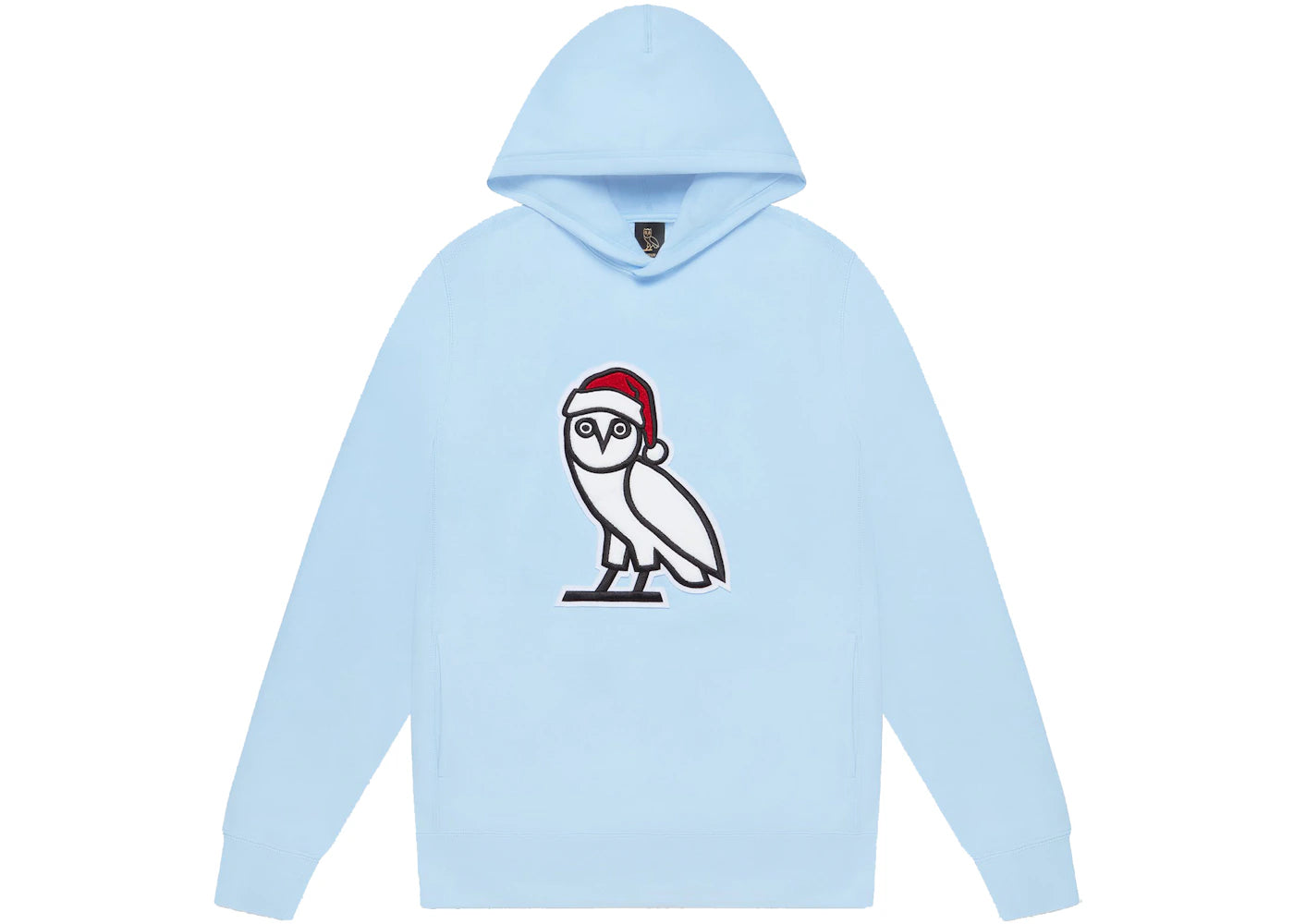 OVO Holiday Owl Hoodie (FW21) Sky Blue