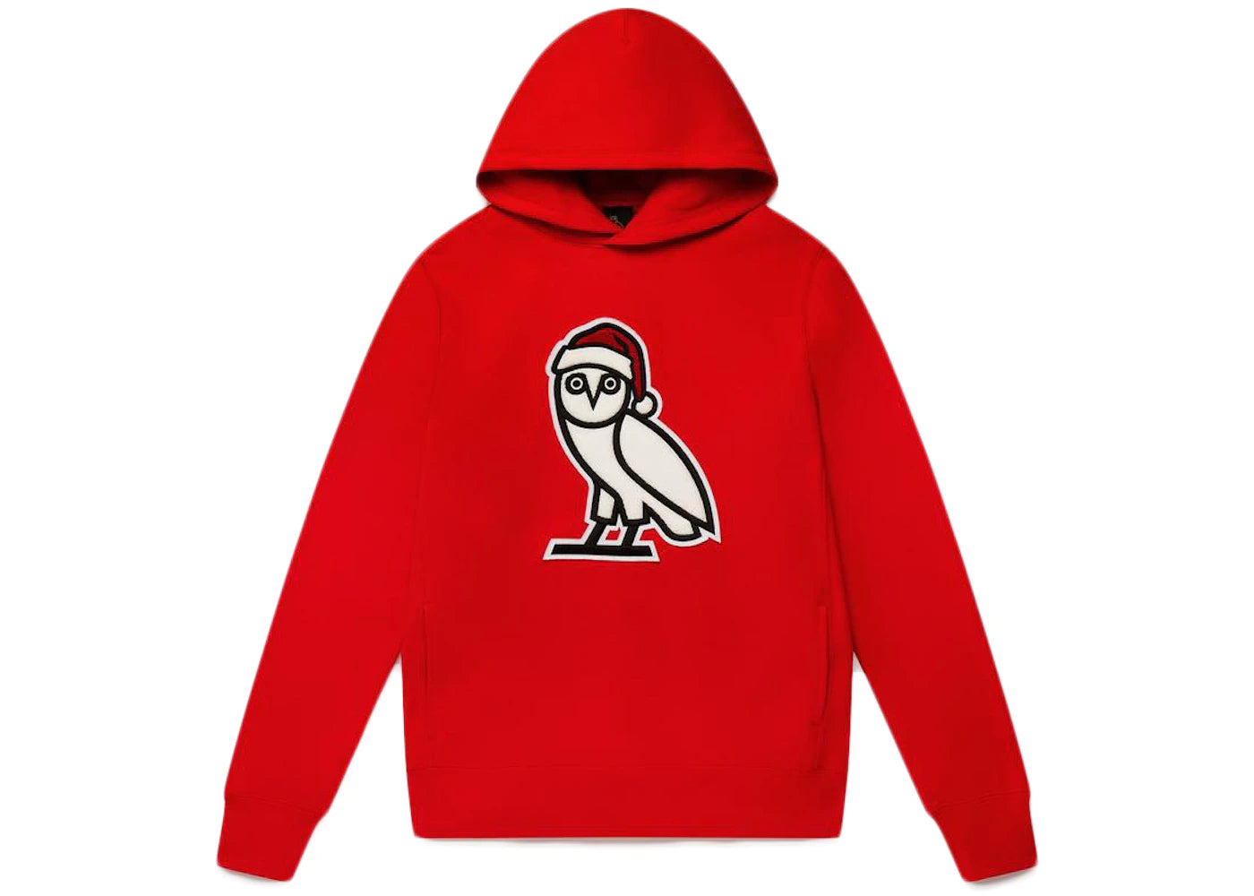 OVO Holiday Owl Hoodie Red