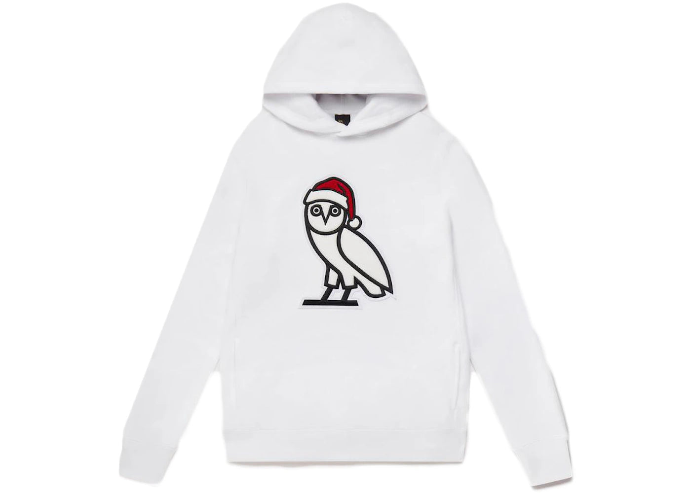 OVO Holiday Owl Hoodie White