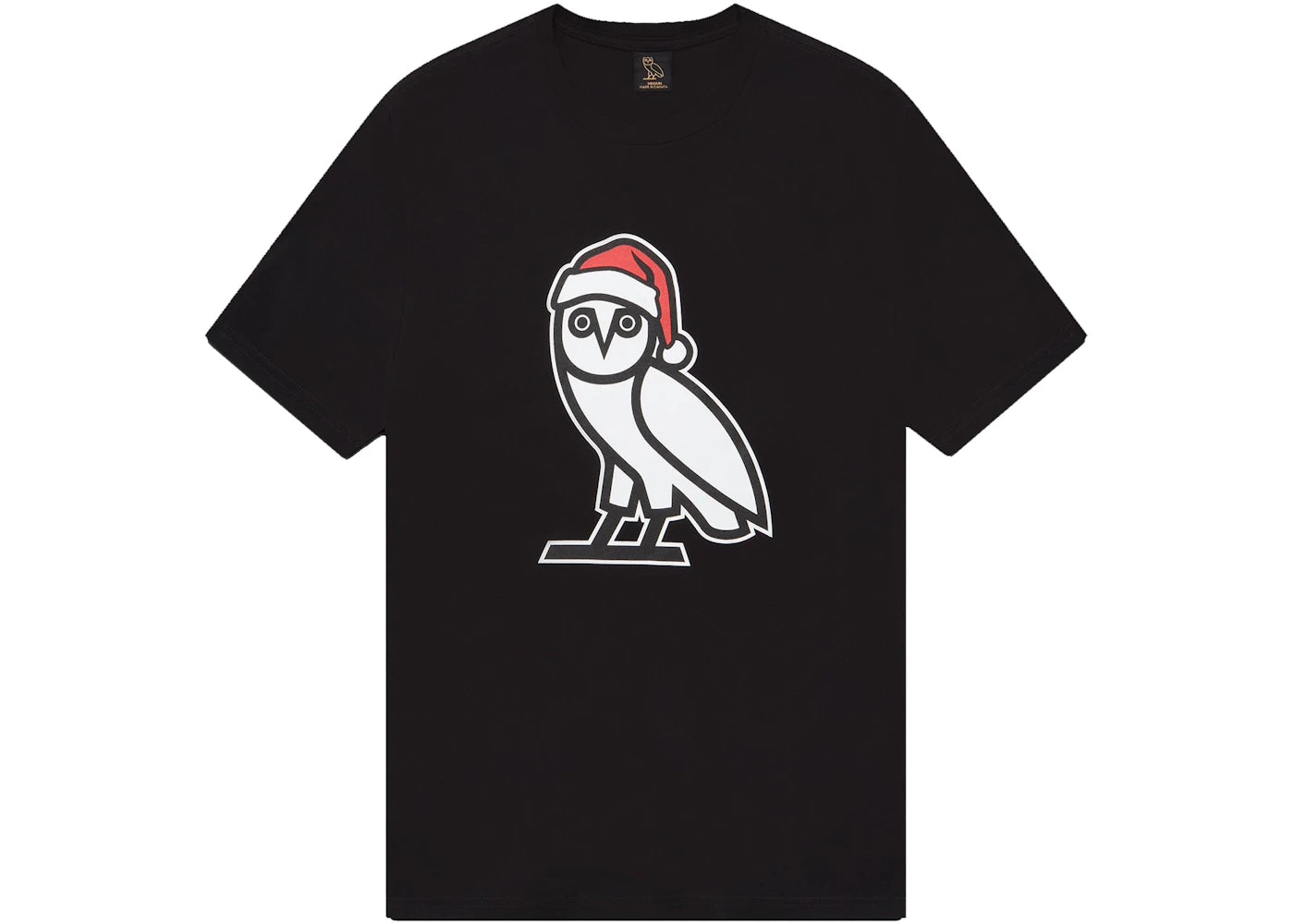 OVO Holiday Owl T-shirt Black