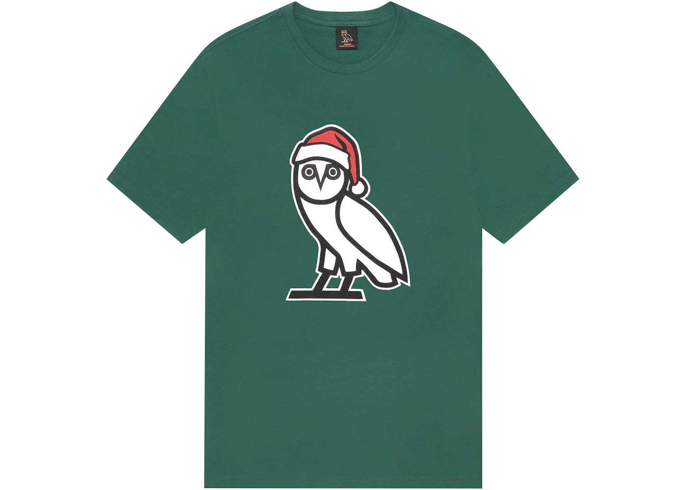 OVO Holiday Owl T-shirt Green