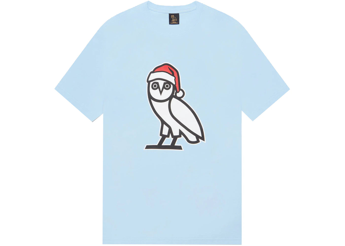 OVO Holiday Owl T-shirt Sky Blue