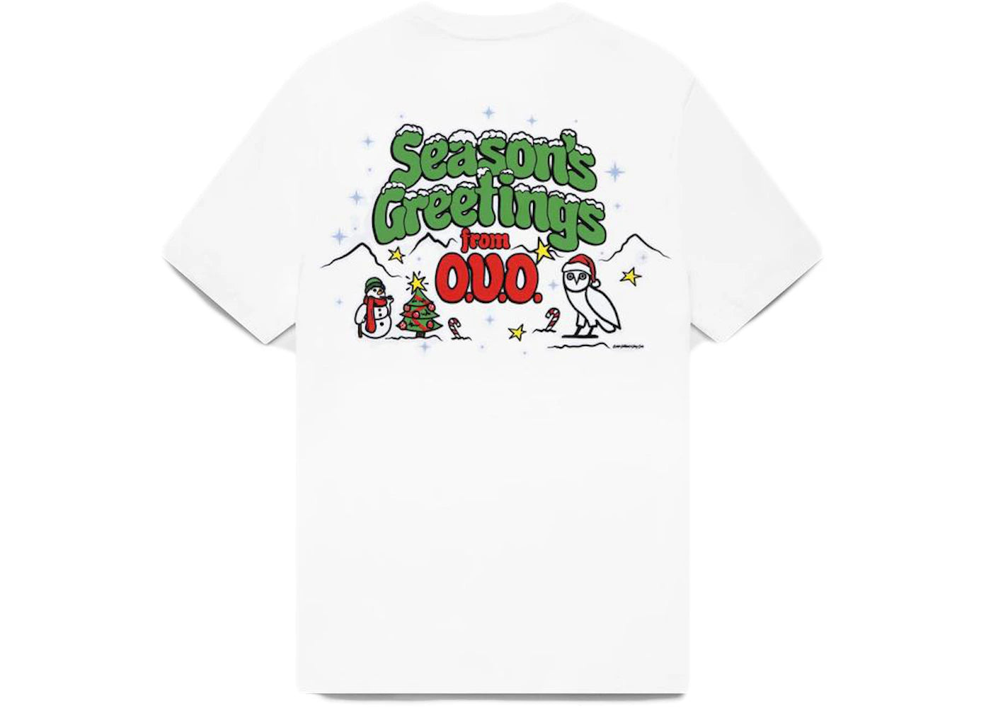 OVO Holiday T-Shirt T-shirt White