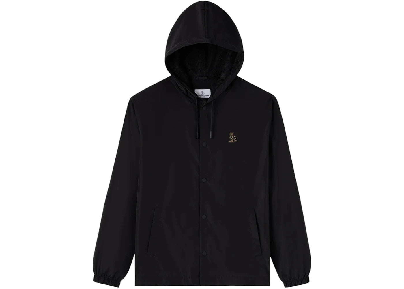 OVO Hooded Coaches Jacket Black
