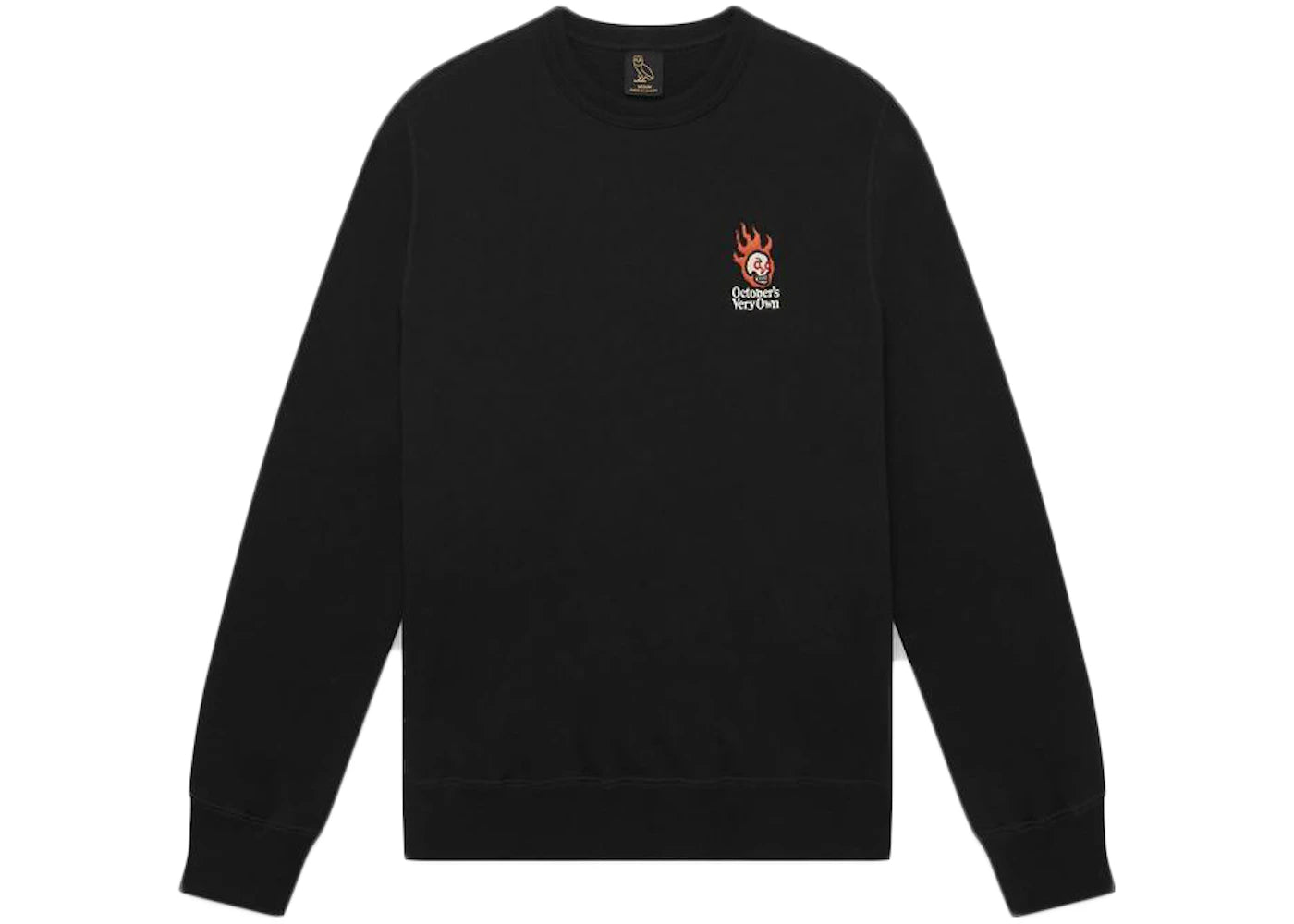 OVO Hot Skulls Crewneck Crewneck Black