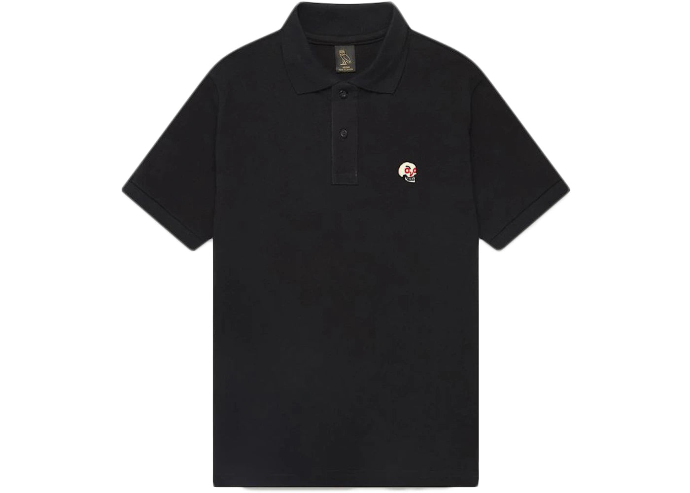 OVO Hot Skulls Polo Polo Black