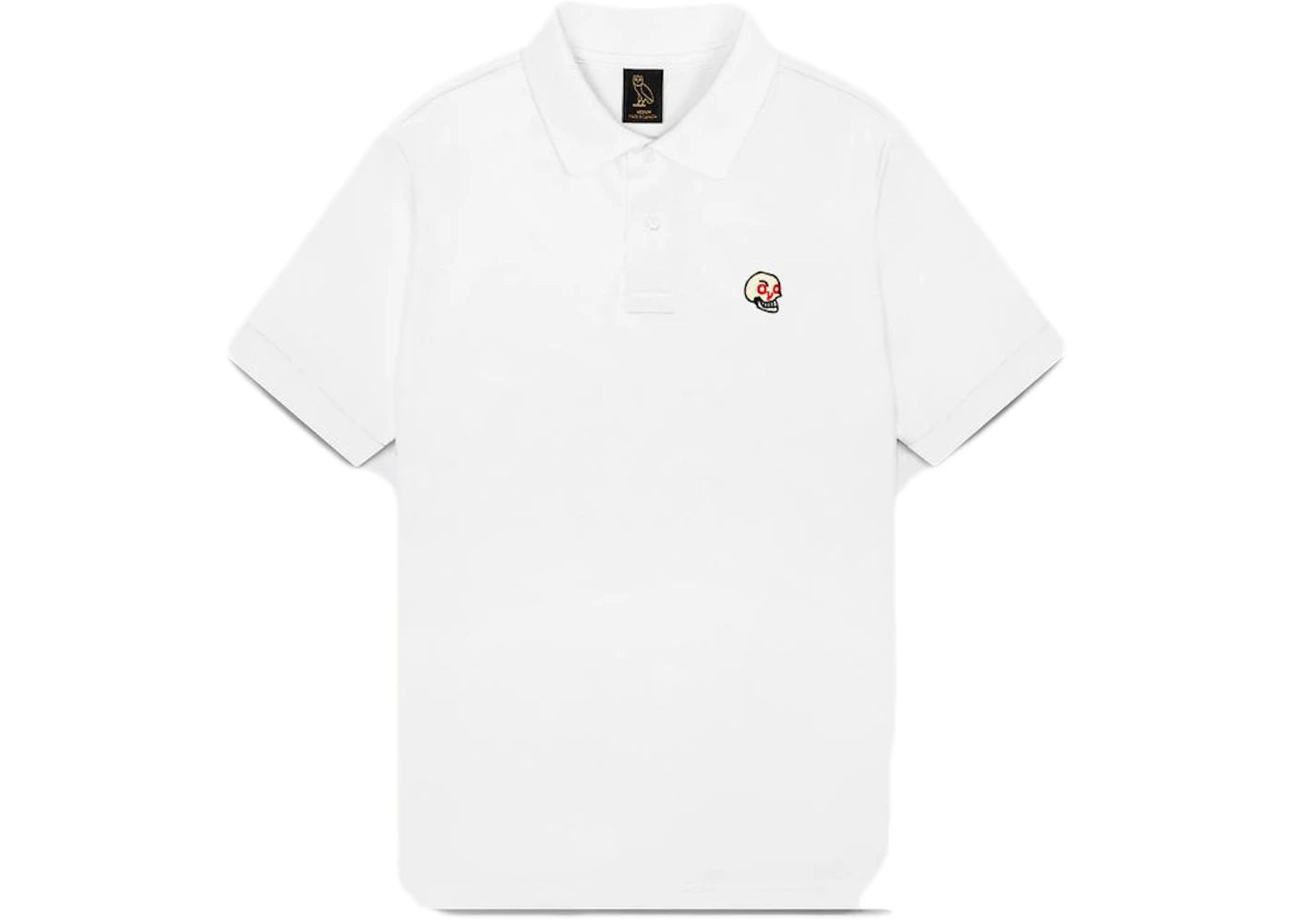 OVO Hot Skulls Polo Polo White