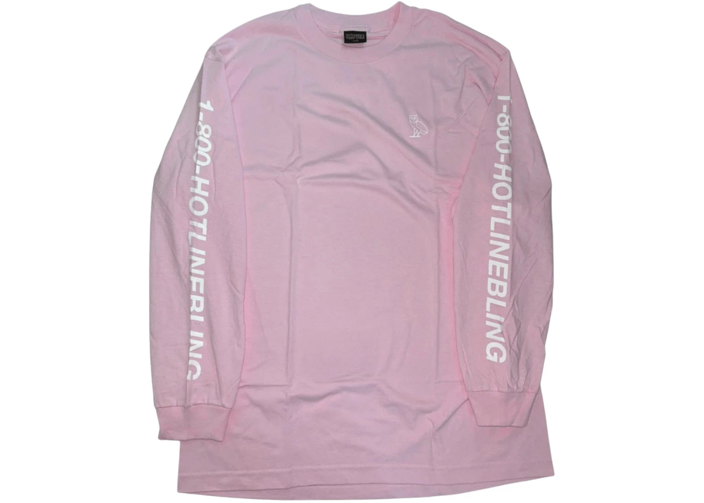 OVO Hotline Bling L/S T-Shirt Pink