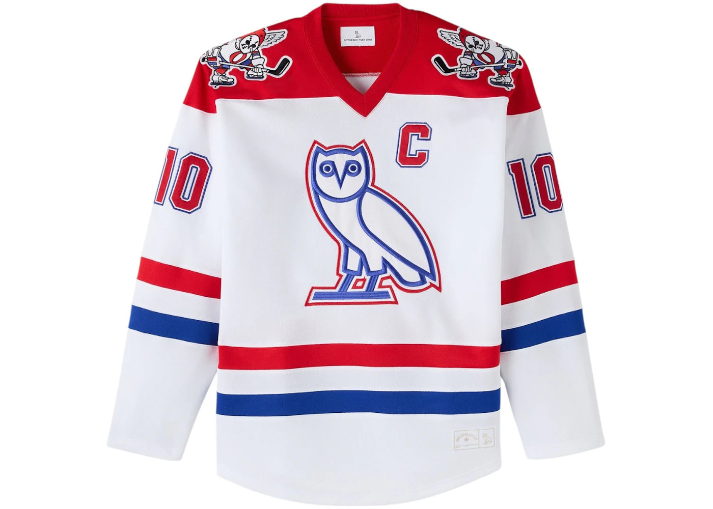 OVO Icon Hockey Jersey White