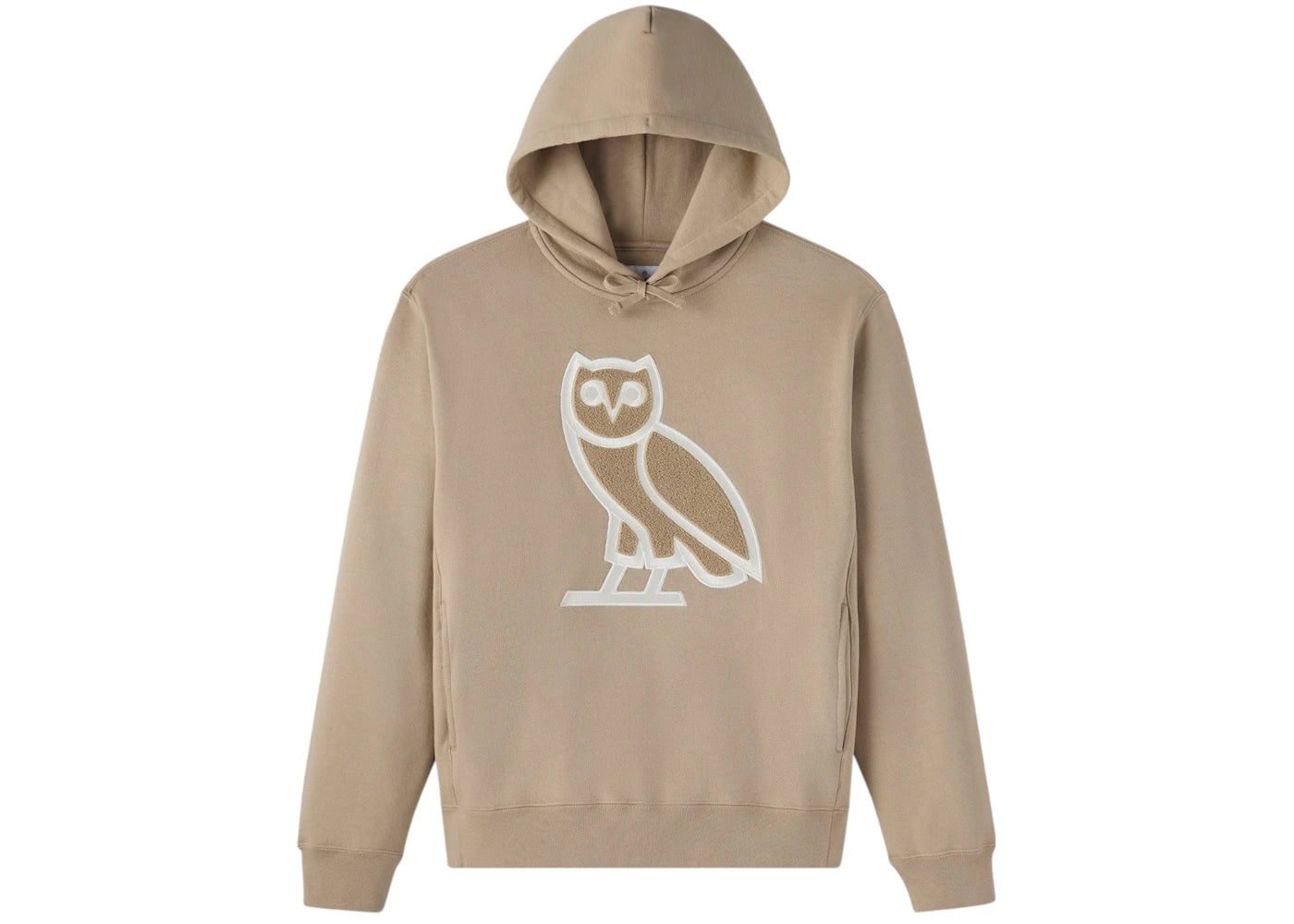 OVO Icon Hoodie Taupe