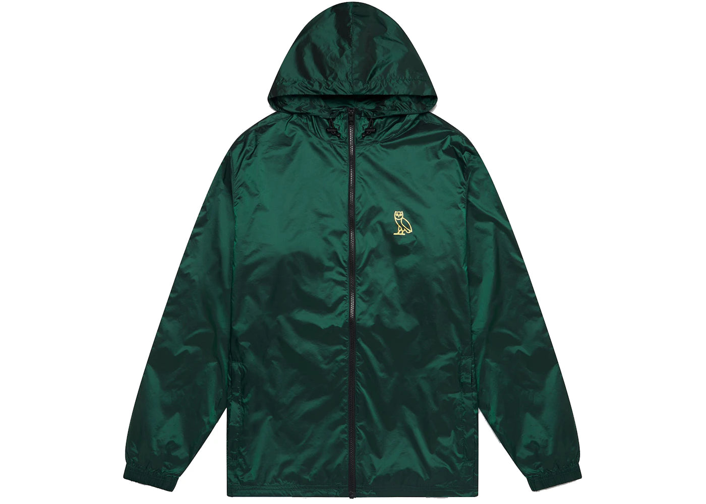 OVO Iridescent Micro-Ripstop Windbreaker Park Green