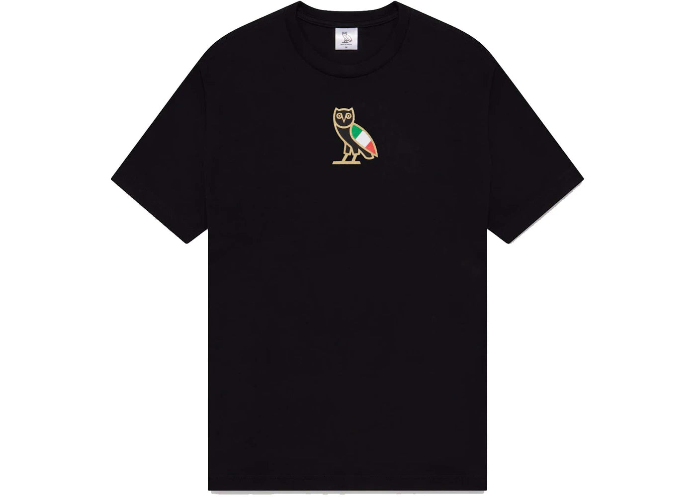 OVO Italy Classic Owl T-shirt Black