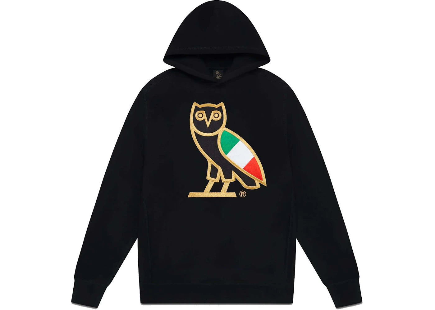 OVO Italy OG Owl Hoodie Black