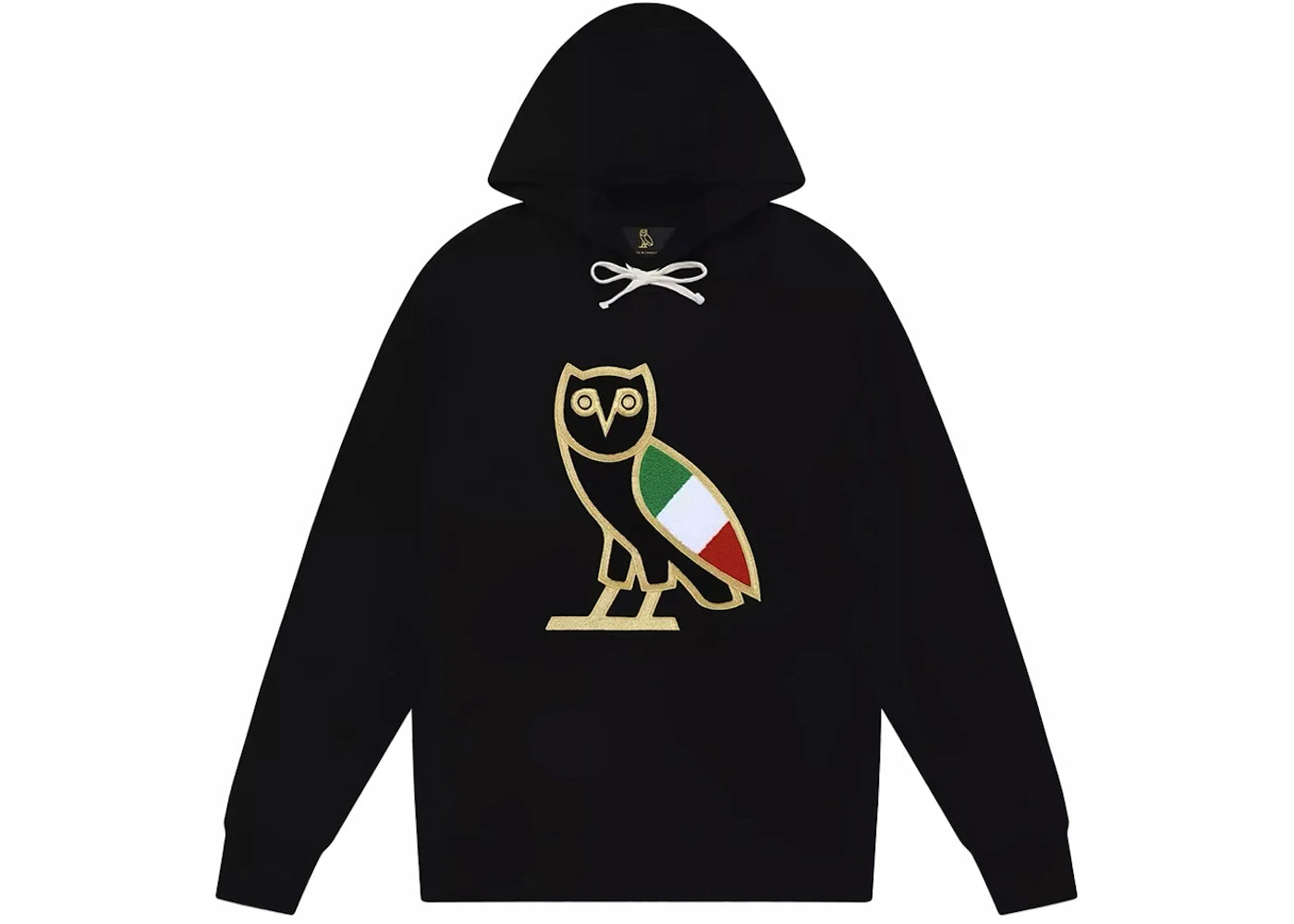 OVO Italy OG Owl (SS24) Hoodie Black