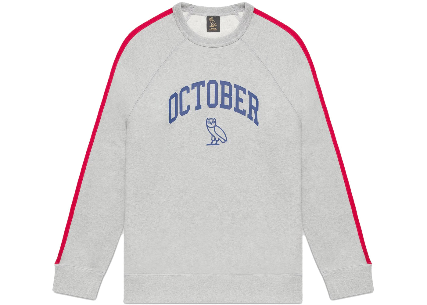 OVO Ivy League Crewneck Heather Grey