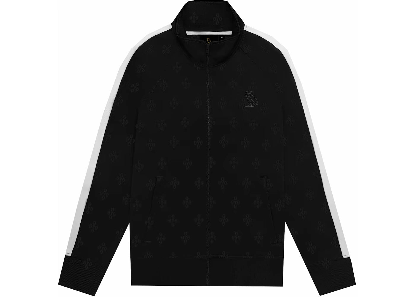 OVO Jacquard Pique Track Jacket Black