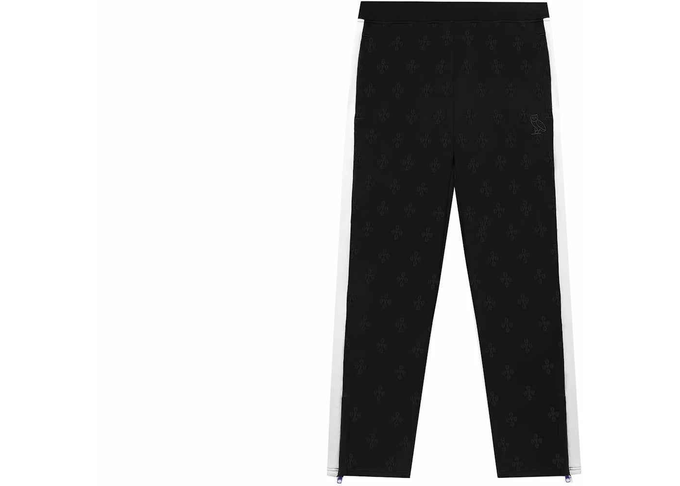 OVO Jacquard Pique Track Pant Black