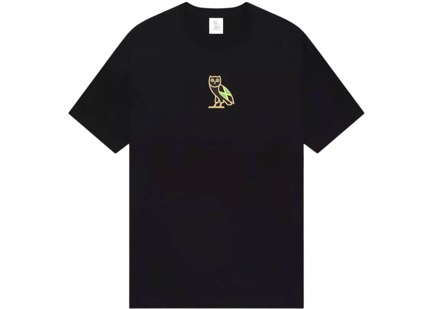 OVO Jamaica International Mini OG Owl T-shirt Black