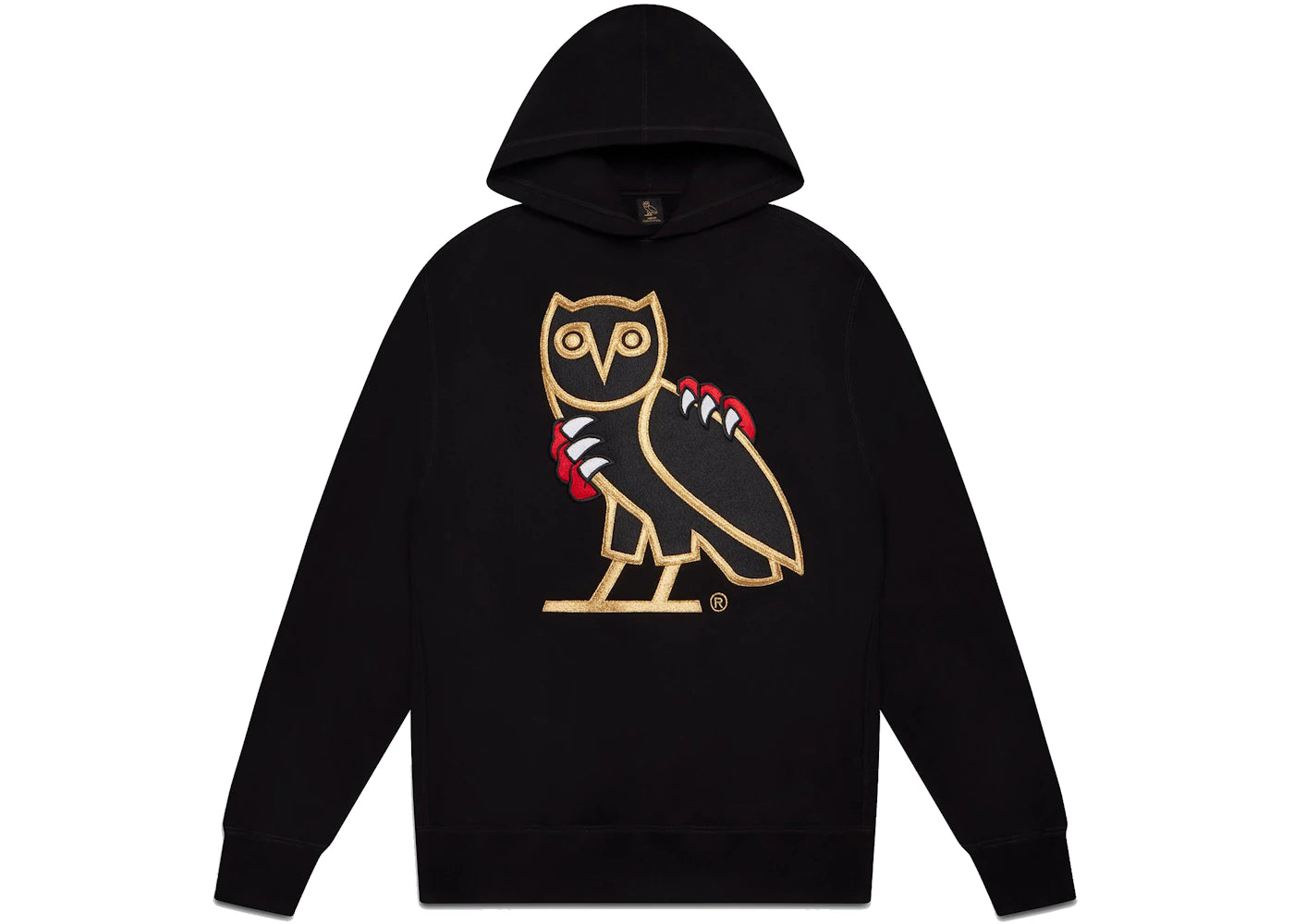 OVO Jurassic Park OG Owl Hoodie Black