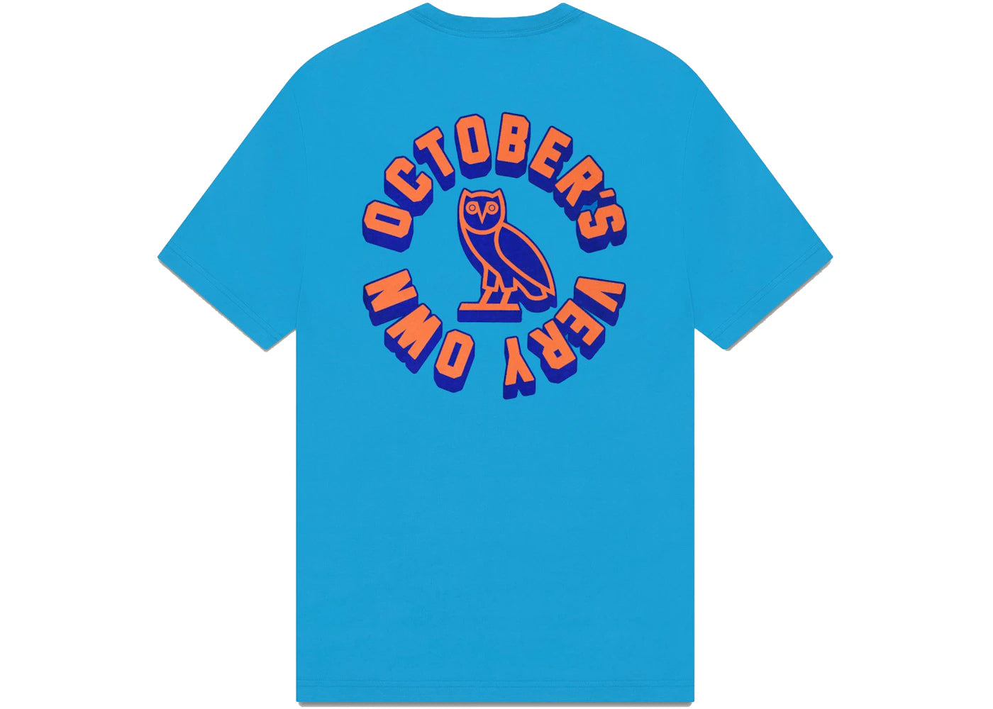 OVO Knock Out T-shirt Blue Jewel