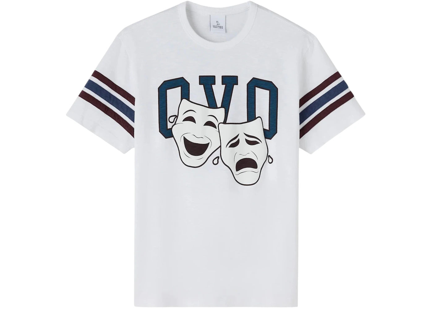 OVO Last Ones Laughing Football T-Shirt White