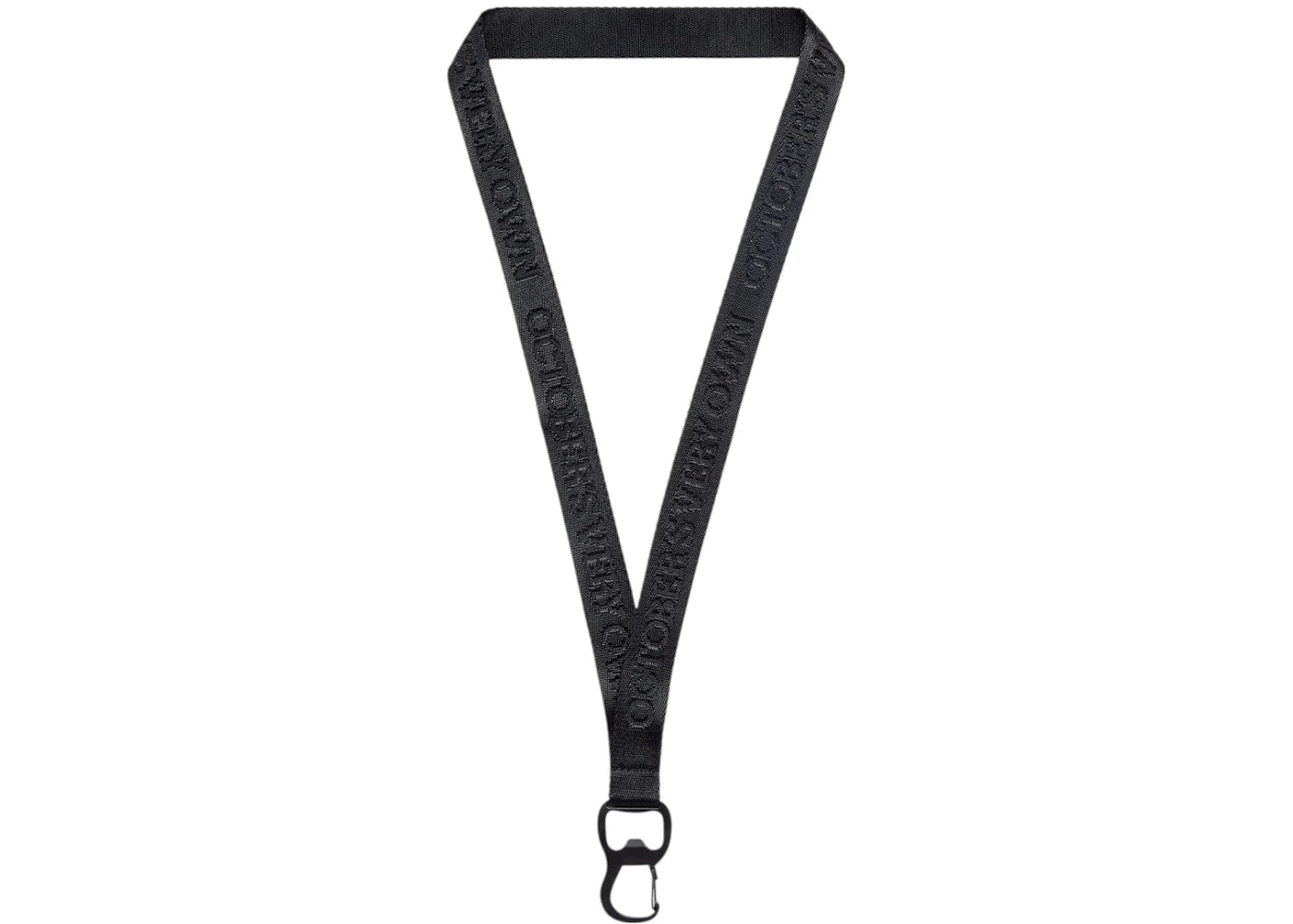 OVO Logo Lanyard Black