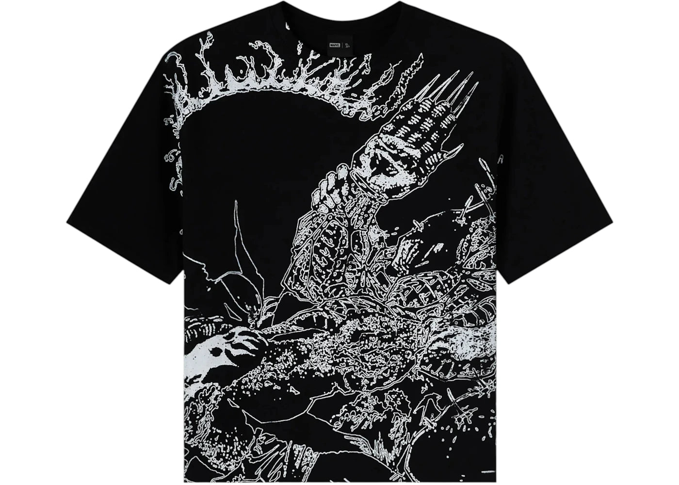 OVO Marvel Wolverine Splash Page Tee Black