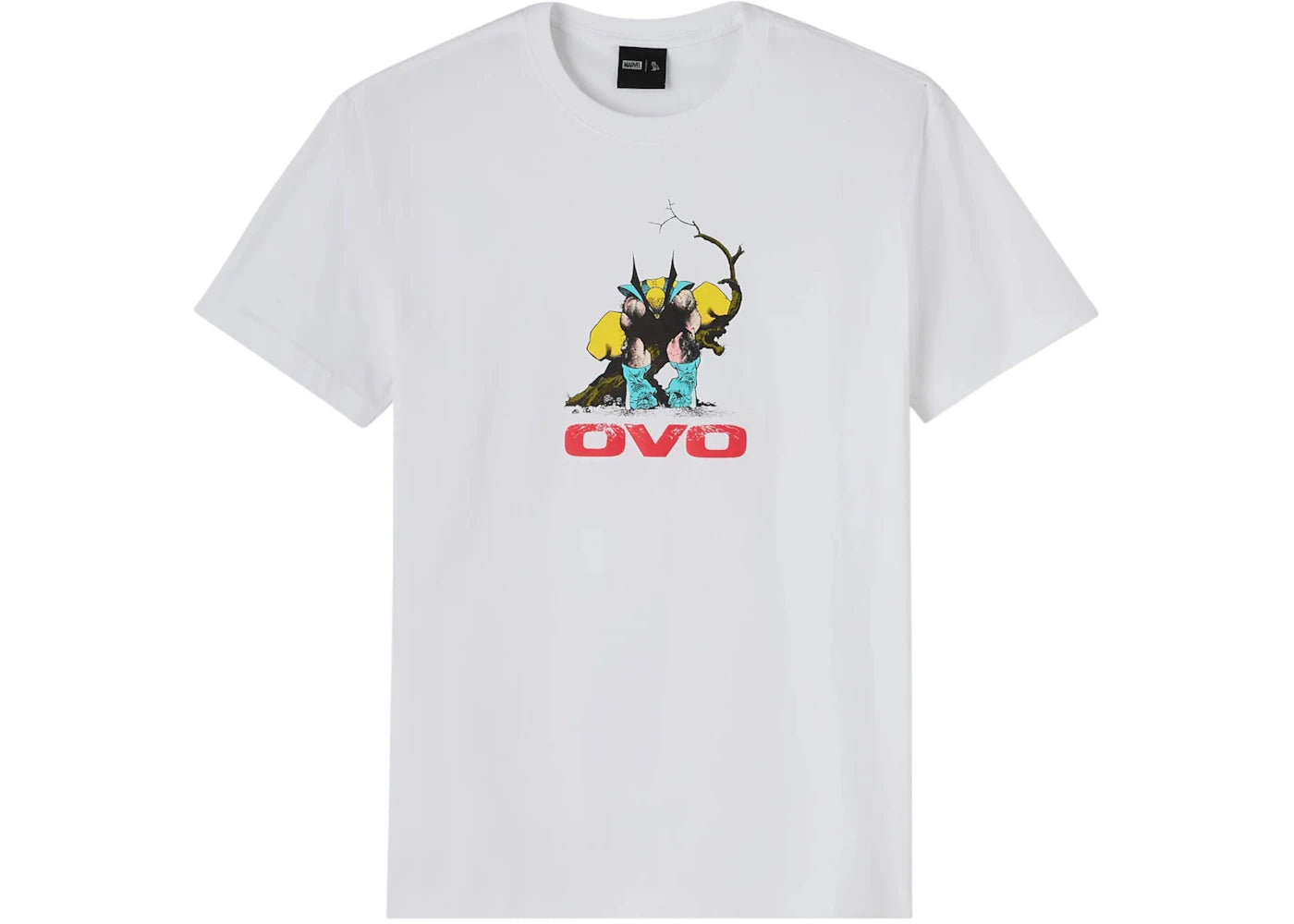 OVO Marvel Wolverine Tee White