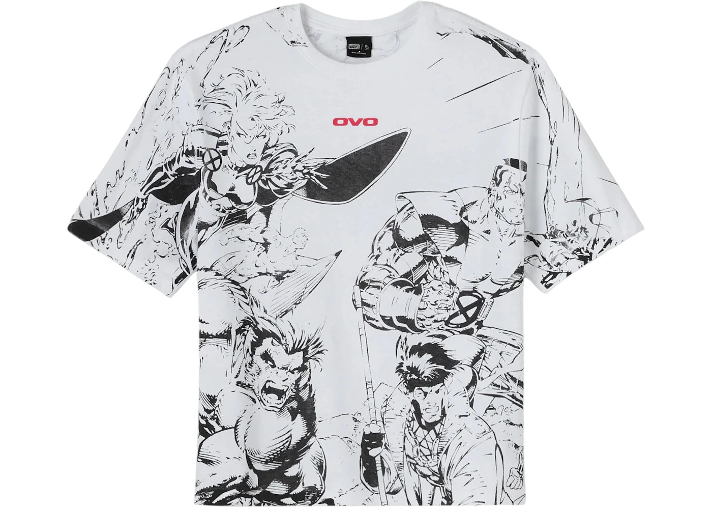 OVO Marvel X-Men Splash Page Tee White