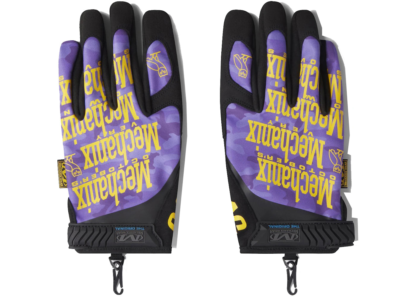 OVO Mechanix Original Gloves Purple Camo