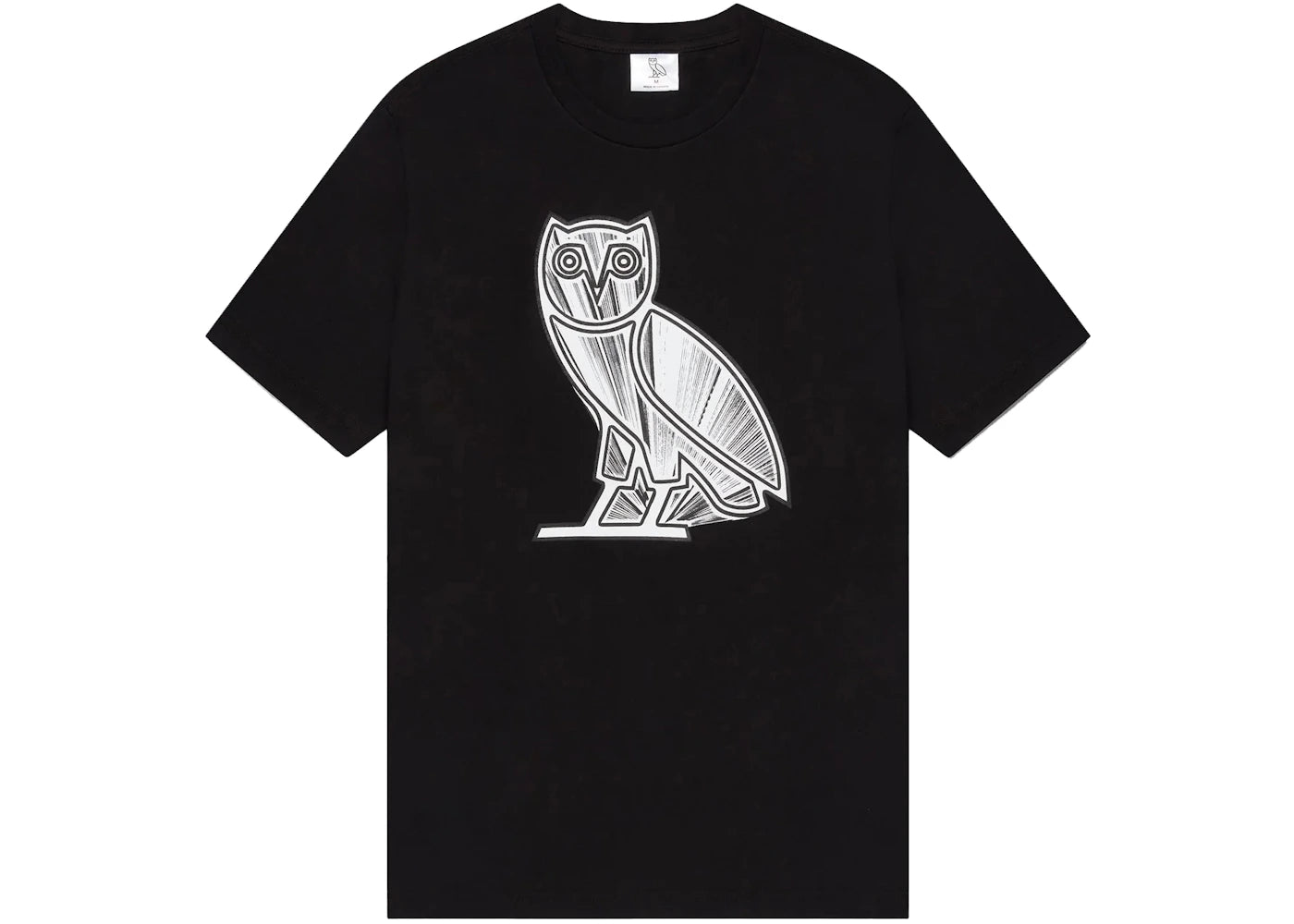 OVO Metallic Owl T-shirt Black