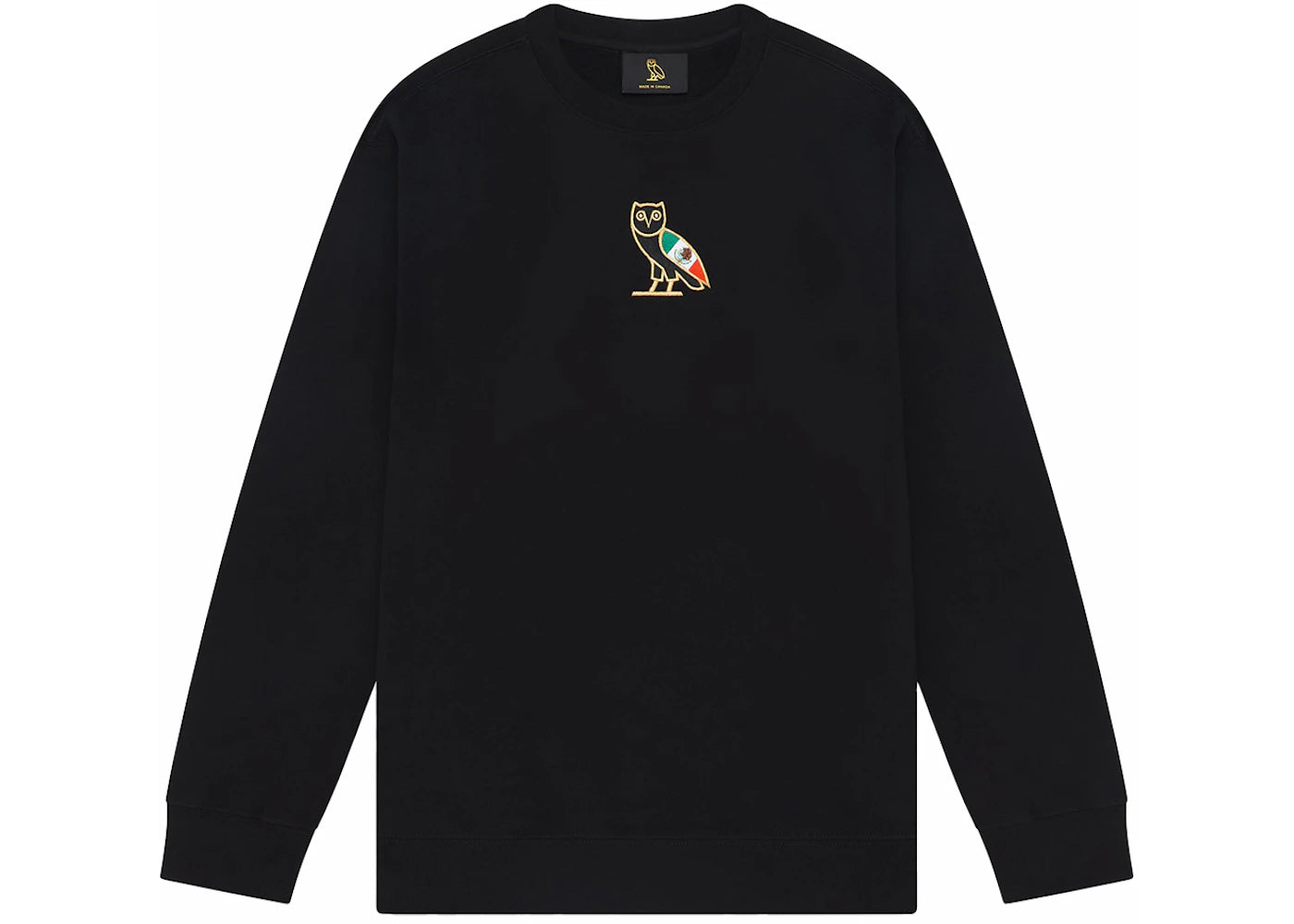 OVO Mexico Mini OG Owl Crewneck Black