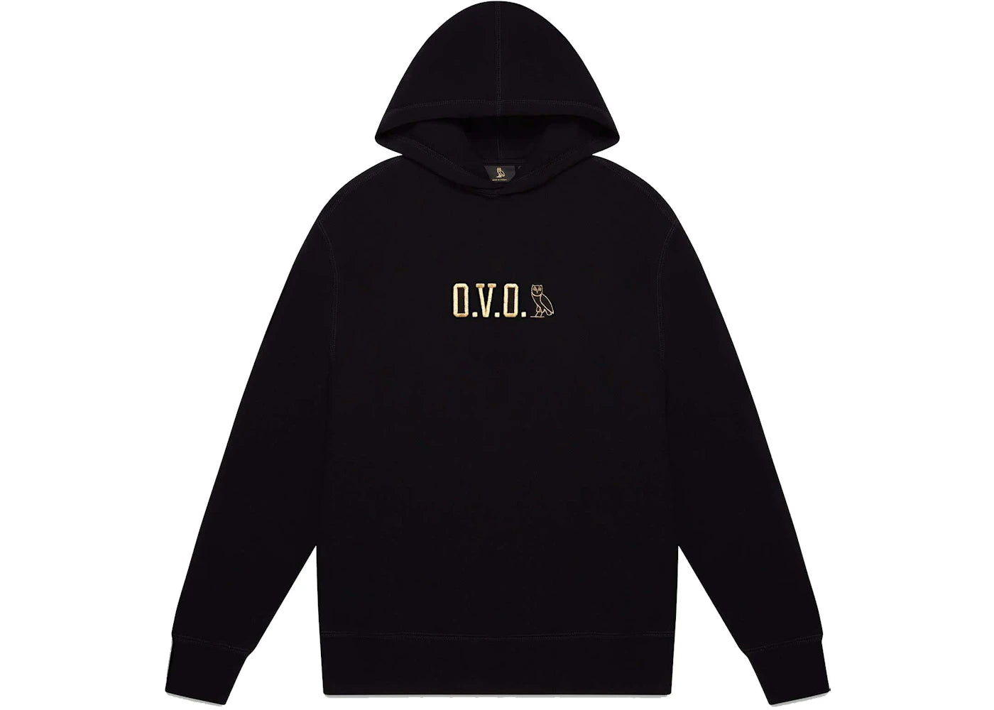 OVO Military Stencil Hoodie Black