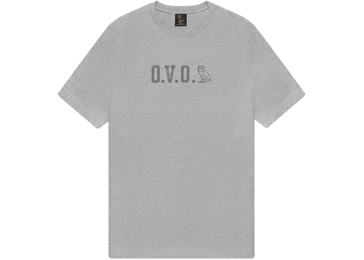 OVO Military Stencil T-shirt Heather Grey